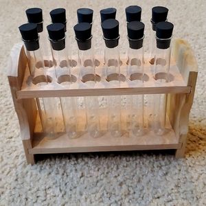 Test tubes with rack